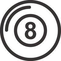 Ball icon symbol image vector