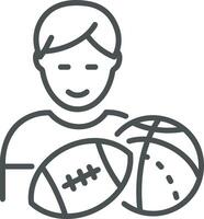 Ball icon symbol image vector
