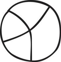 Ball icon symbol image vector