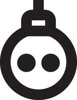 Ball icon symbol image vector