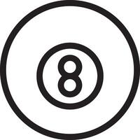Ball icon symbol image vector