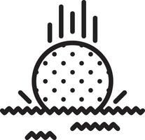 Ball icon symbol image vector