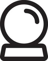 Ball icon symbol image vector