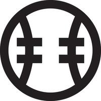 Ball icon symbol image vector