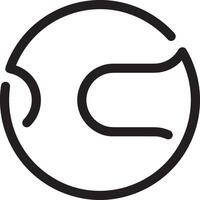 Ball icon symbol image vector