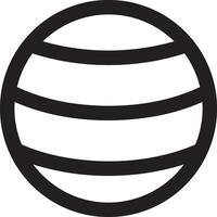 Ball icon symbol image vector