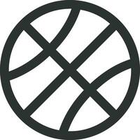Ball icon symbol image vector