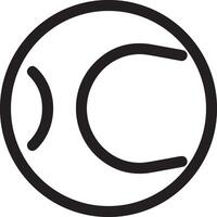 Ball icon symbol image vector