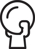 Ball icon symbol image vector