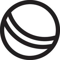 Ball icon symbol image vector