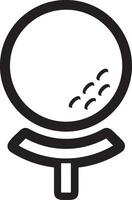 Ball icon symbol image vector