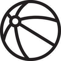 Ball icon symbol image vector