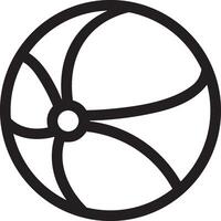 Ball icon symbol image vector