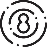 Ball icon symbol image vector