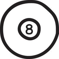 Ball icon symbol image vector