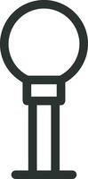 Ball icon symbol image vector