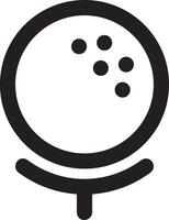Ball icon symbol image vector
