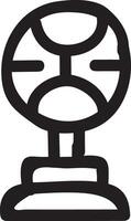Ball icon symbol image vector