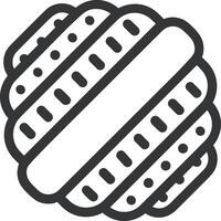 Ball icon symbol image vector