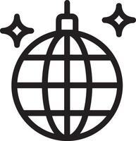 Ball icon symbol image vector