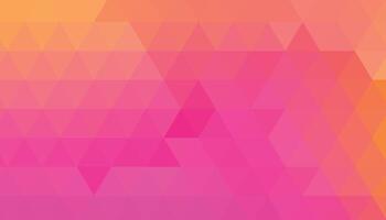 Gradient multicolor pastel background on triangle pattern. Geometric abstract soft tone pixel background. Shabby pixel. vector