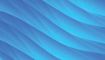 blue wave curves wtih shine light gradient modern abstract background vector