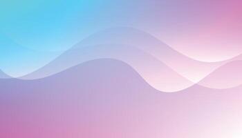 blue wave curves wtih shine light gradient modern abstract background vector