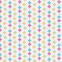 Abstract colorful paint art. Different geometric figures background. Seamless floral pattern Flat minimal style vector