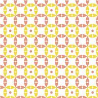 Abstract colorful paint art. Different geometric figures background. Seamless floral pattern Flat minimal style vector