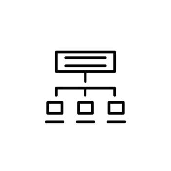 algoritmo icono para computadora ciencia, datos análisis, y máquina aprendizaje gráficos vector