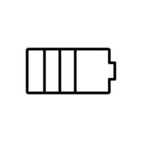 Battery Charging Icon, Suitable for Technology and Power Themes vector