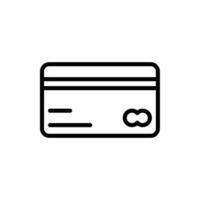 Credit Card Icon for Secure Online and In-store Payments vector
