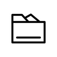Essential Document Icon for Office and Business Use vector