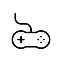 Joystick Icon for Gaming Controls, Game Accessories, and Interactive Entertainment Graphics vector