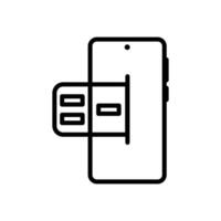 Payment Method Icon for Secure Online Transactions vector