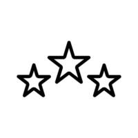 Rating Star Icon for Customer Reviews, Quality Assessments, and Performance Evaluations Illustrations vector