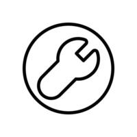 Repair Icon for DIY Fixes, Toolkits, and Home Improvement Projects Designs vector