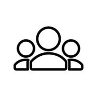 Squad Icon for Team Dynamics, Group Activities, and Community Building Illustrations vector