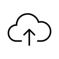 Upload Icon, Great for Digital and Online Media Designs vector