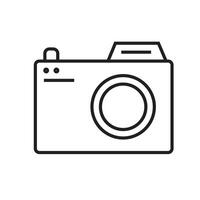 Camera Icon, Great for Photography and Media Projects vector