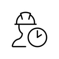 Engineering Service Icon for Technical Solutions, Construction Projects, and Industrial Design Illustrations vector