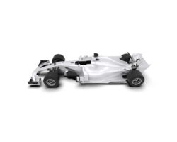 Realistic race car isolated on background. 3d rendering - illustration png