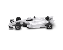 Realistic race car isolated on background. 3d rendering - illustration png