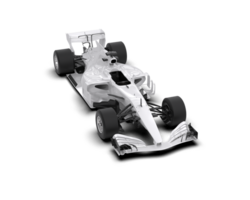 Realistic race car isolated on background. 3d rendering - illustration png
