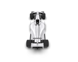 Realistic race car isolated on background. 3d rendering - illustration png