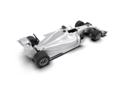 Realistic race car isolated on background. 3d rendering - illustration png