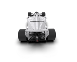 Realistic race car isolated on background. 3d rendering - illustration png
