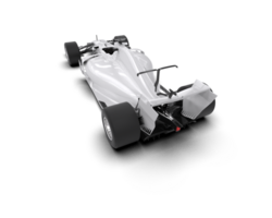 Realistic race car isolated on background. 3d rendering - illustration png