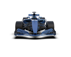 Realistic race car isolated on background. 3d rendering - illustration png