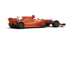 Realistic race car isolated on background. 3d rendering - illustration png
